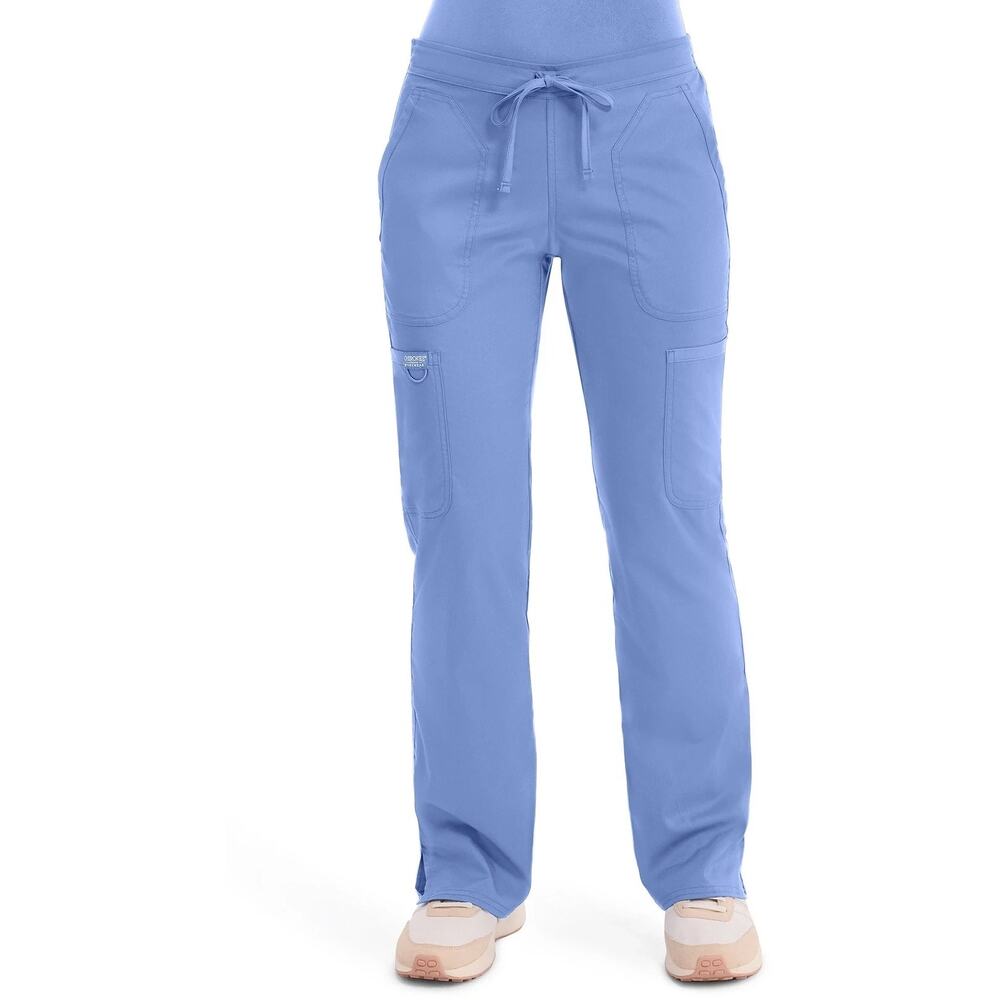 Women's Scrubs Cherokee Work pants mid flare size XL petite NWT Style #WW120 CIE